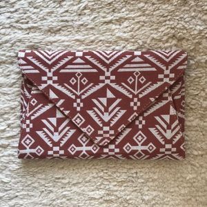 New Summer Aztec Print Clutch